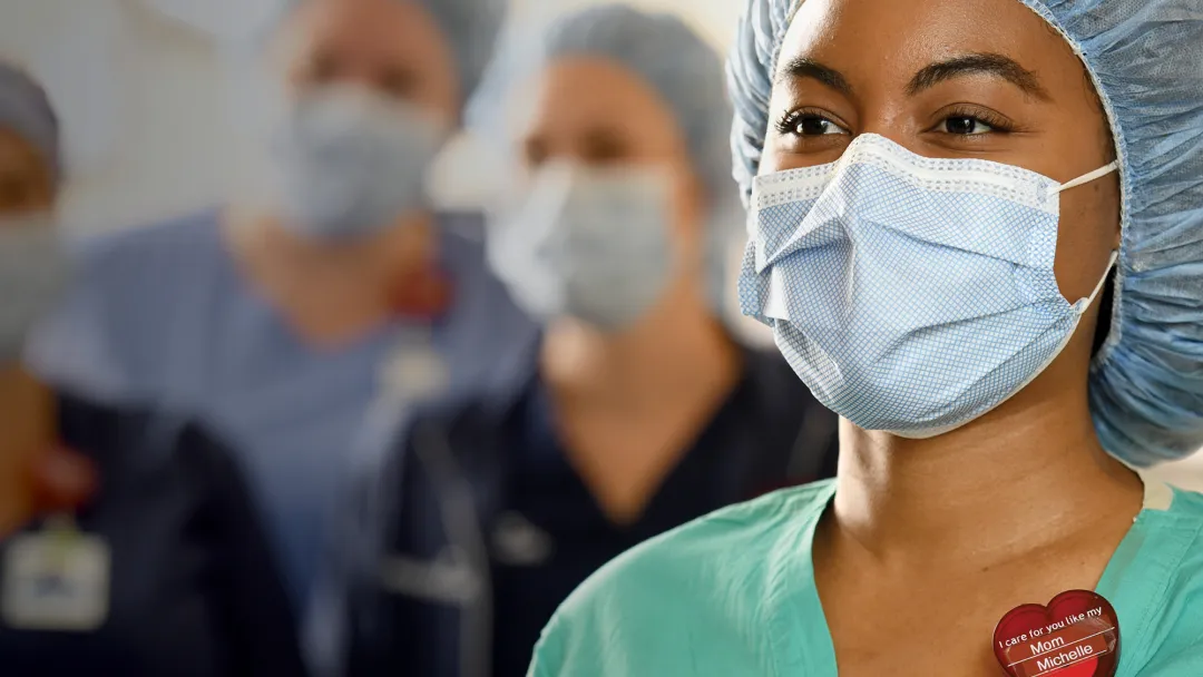 Masked Health Care Workers