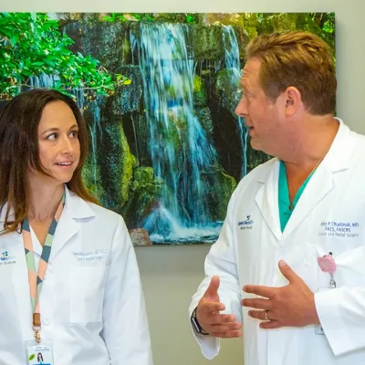 Allen Chudzinki, MD and Haane Massarotti, MD