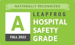 Leapfrog Hospital Safety Grade "A" 