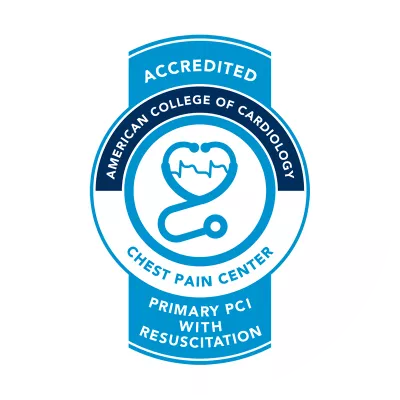 AdventHealth is an accredited organization for Chest Pain by The American College of Cardiology